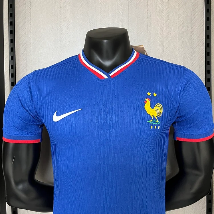 2024-25 Player Edition France Home CAMAVINGA GRIEZMANN GIROUD MBAPPE DEMBELE T. HERNANDEZ Football jersey