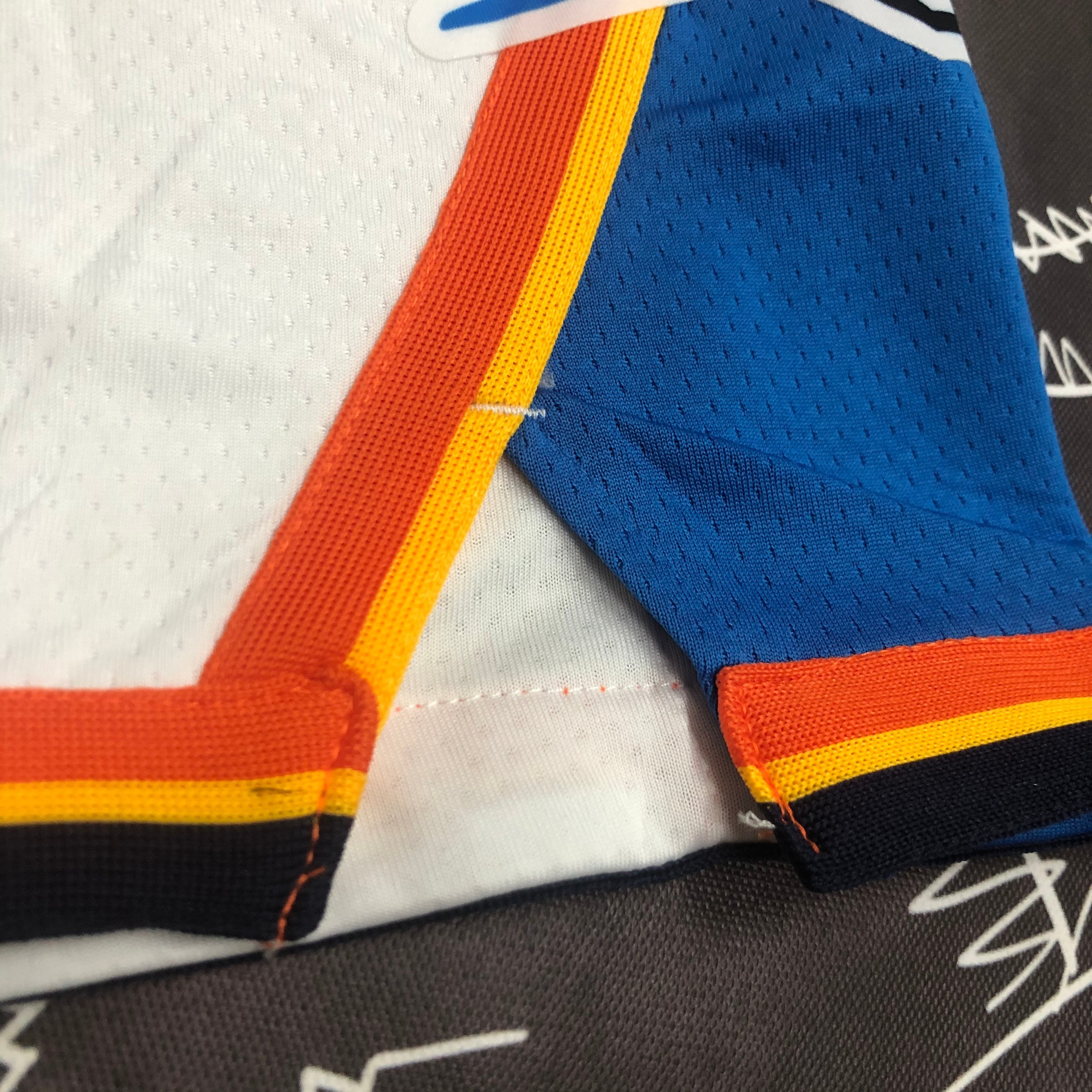 Oklahoma City Thunder white shorts
