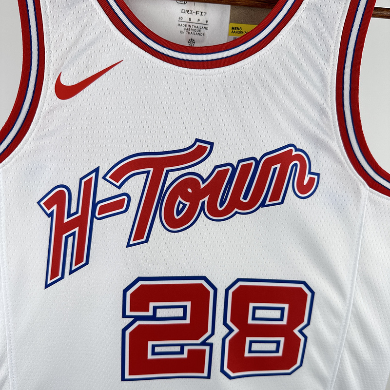 2024 NBA Houston Rockets 28 SENGUN Basketball Jersey