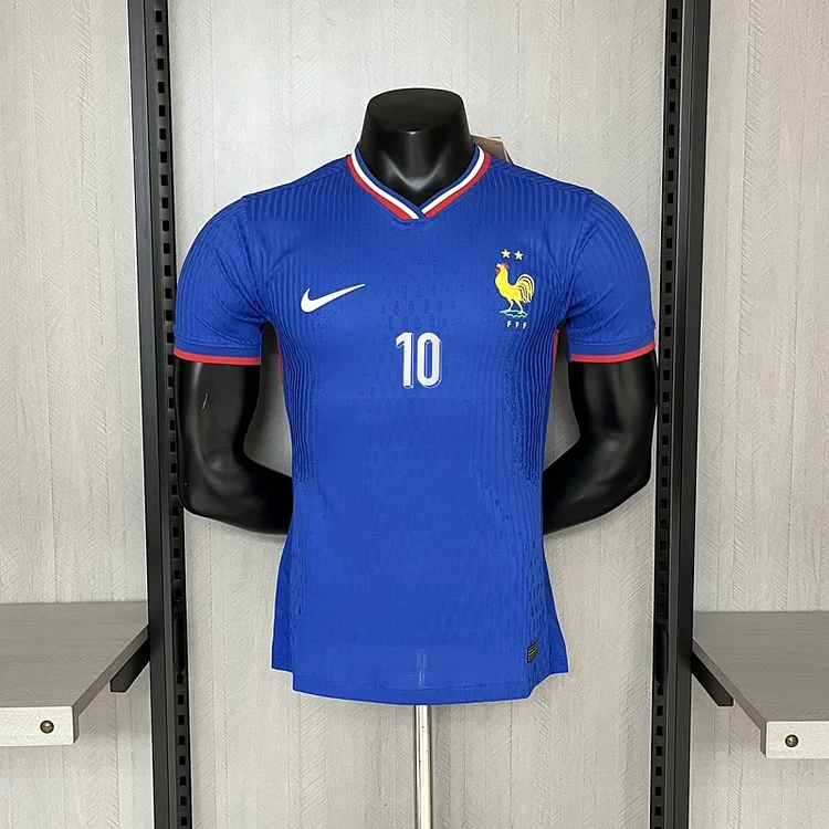 2024-25 Player Edition France Home CAMAVINGA GRIEZMANN GIROUD MBAPPE DEMBELE T. HERNANDEZ Football jersey