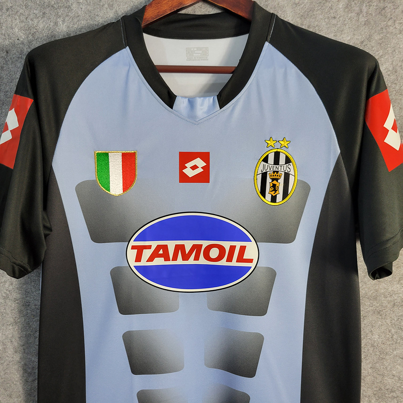 Retro 2002-03 Juventus goalkeeper away Retro Football jersey retro