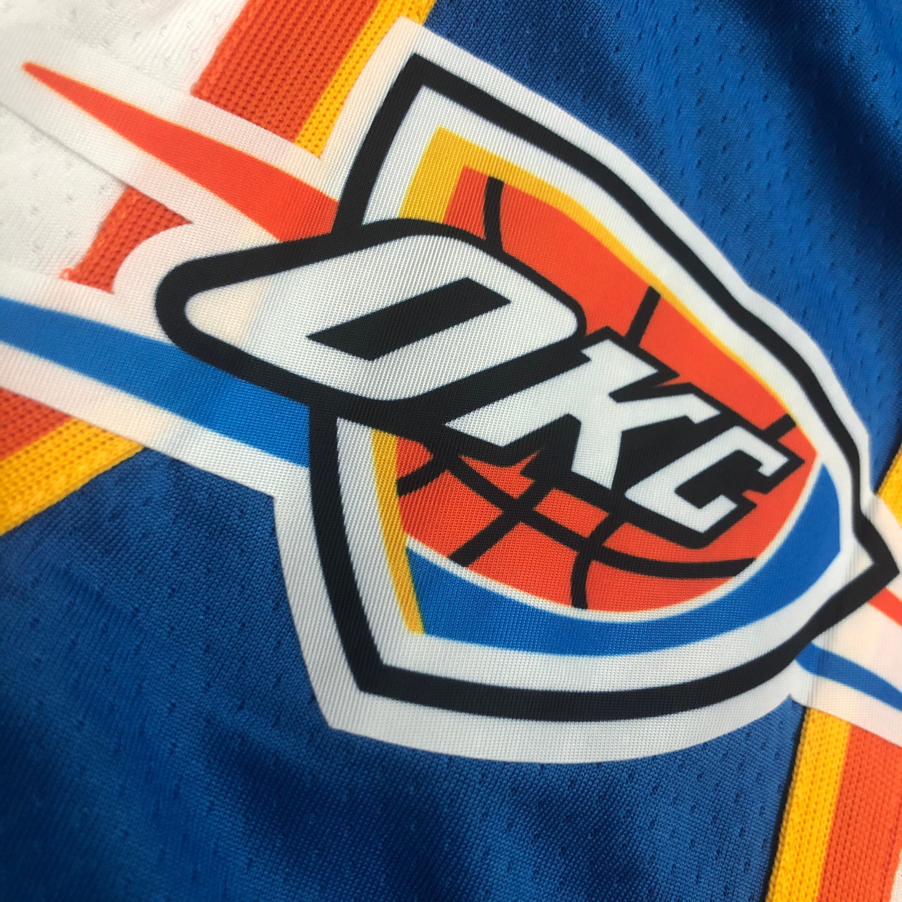 Oklahoma City Thunder white shorts