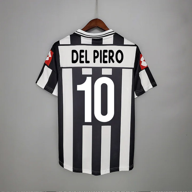 Retro Juventus 2001-02 home NEDVED CONTE DEL PIERO ZAMBROTTA   Football jersey retro