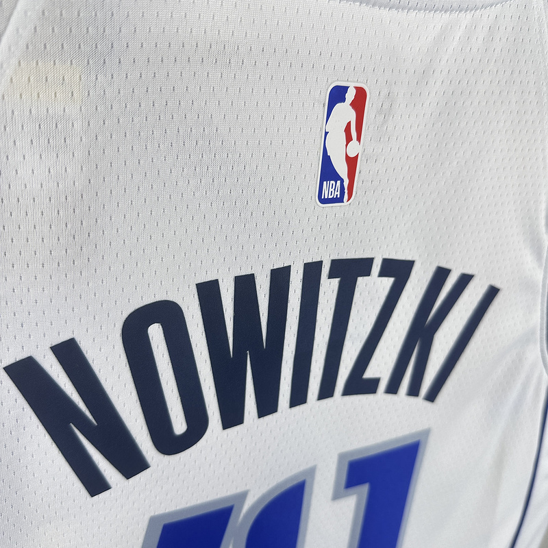 2023 NBA Dallas Mavericks 41 NOWITZKI Basketball Jersey
