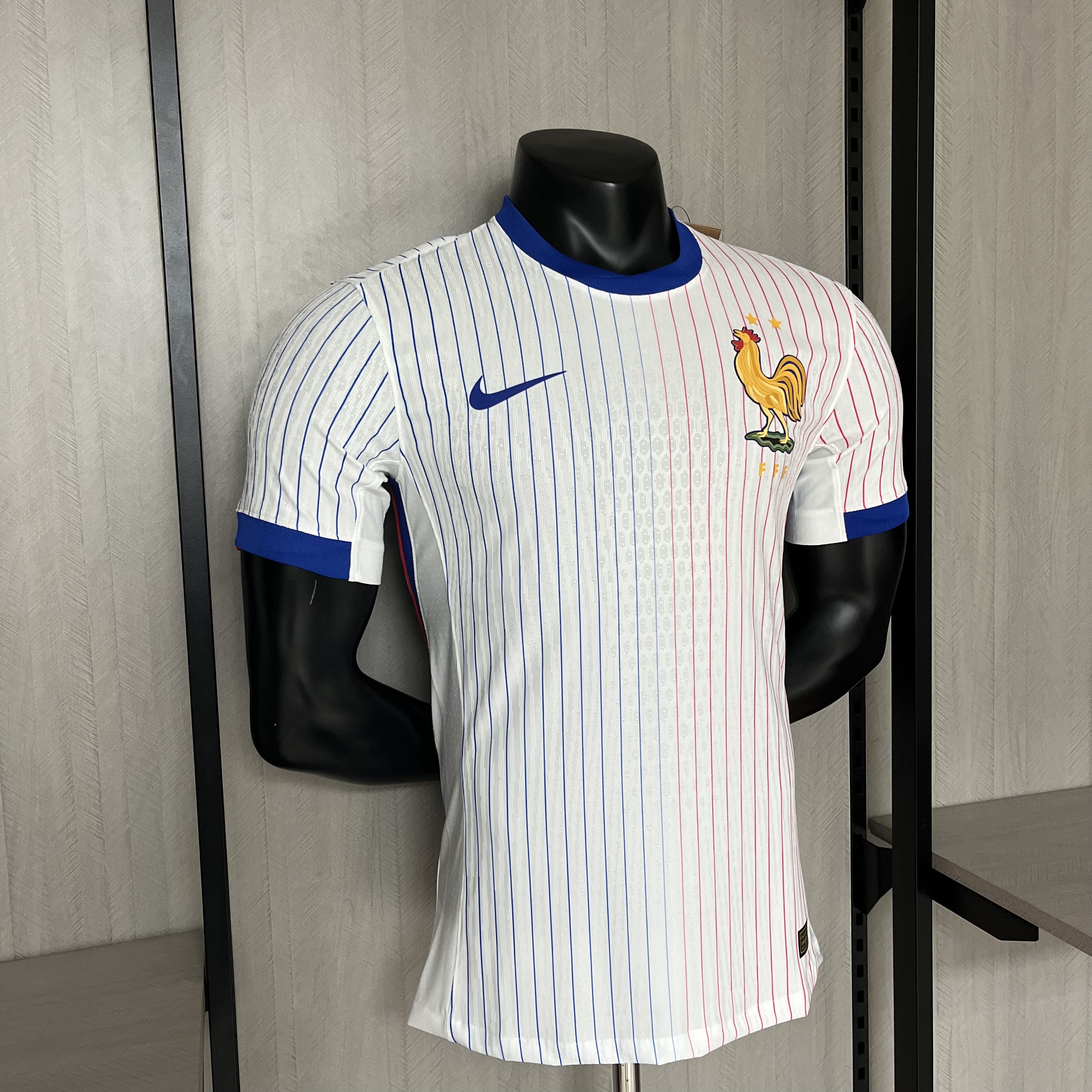Player Edition 2024-25 France away CAMAVINGA  GRIEZMANN GIROUD MBAPPE DEMBELE T. HERNANDEZ Football jersey
