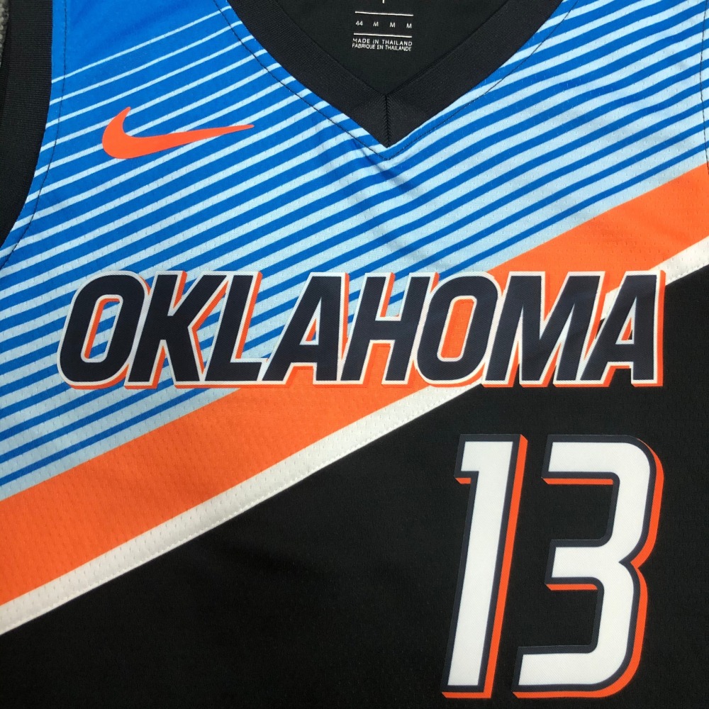 21 Season Oklahoma City Thunder City Edition 13 George