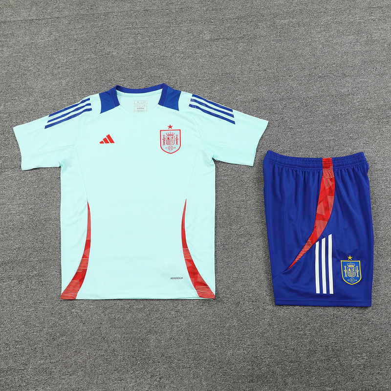 2024-25 Spain Short-sleeved training clothese