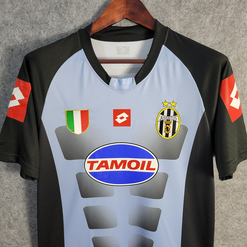 Retro 2002-03 Juventus goalkeeper away Retro Football jersey retro