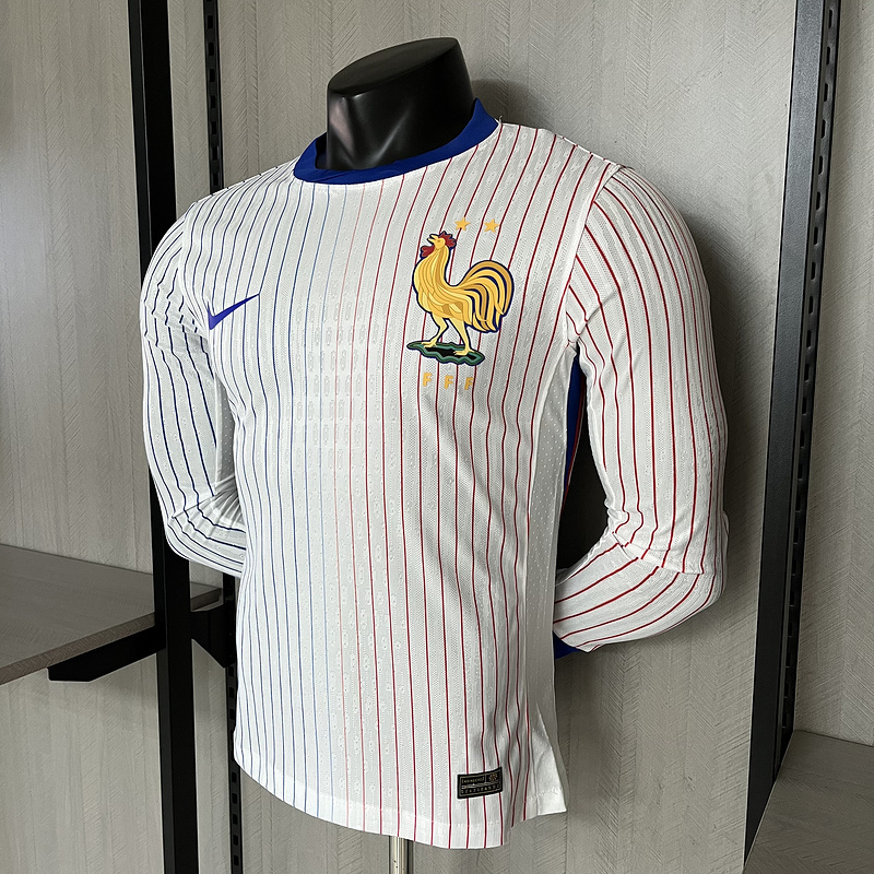 2024-25 France Player Long Sleeve Football jersey