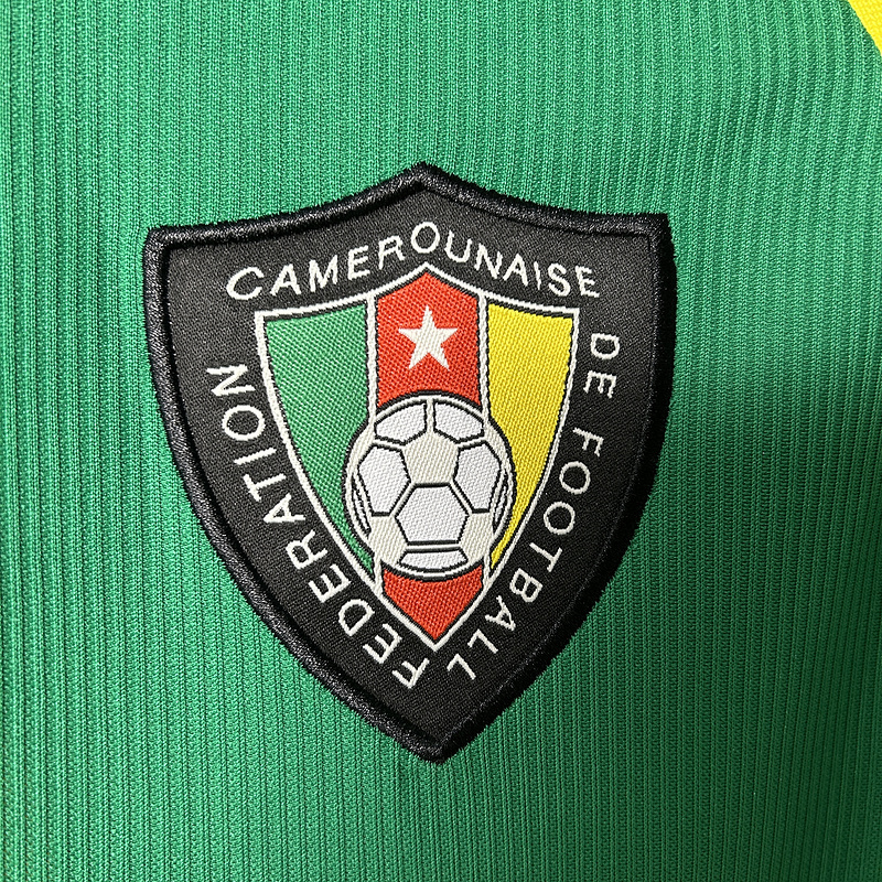 Retro 1998 Cameroon Home Retro Football jersey