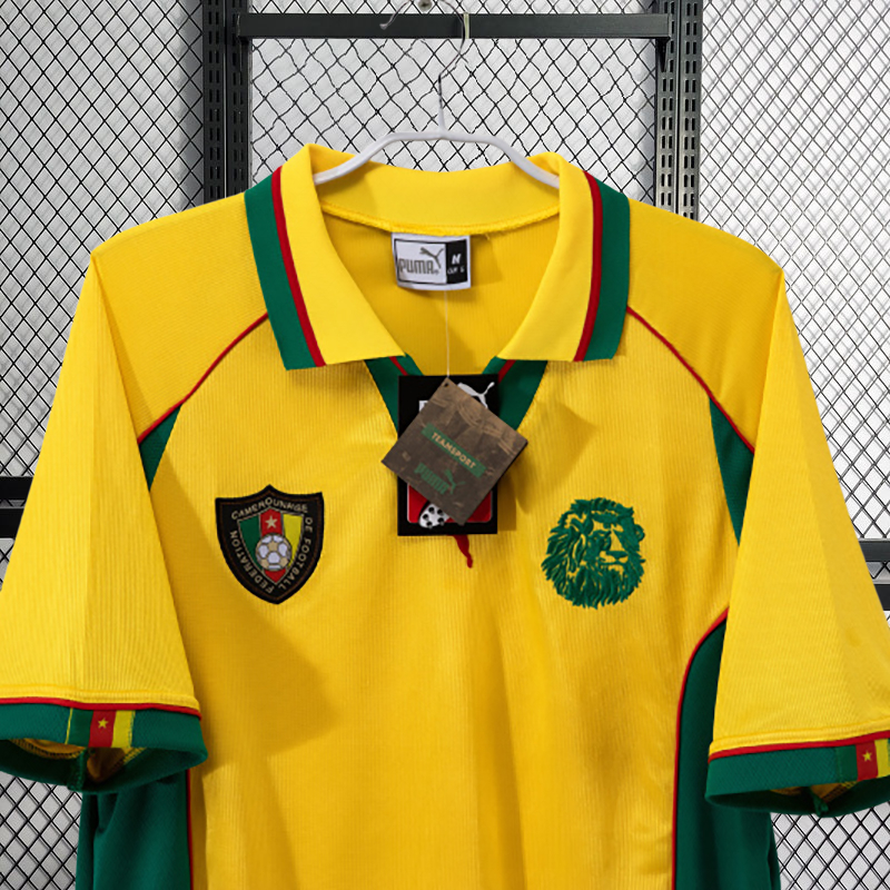 Retro 1998 Cameroon Away Retro Football jersey