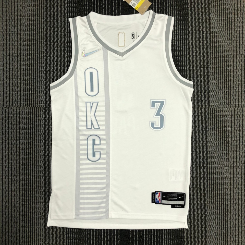 22 Season Oklahoma City Thunder City Edition 3 Paul