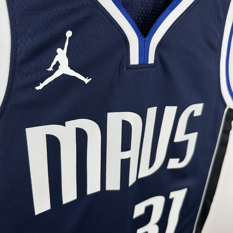 2023 NBA Dallas Mavericks 31 THOMPSON Basketball Jersey