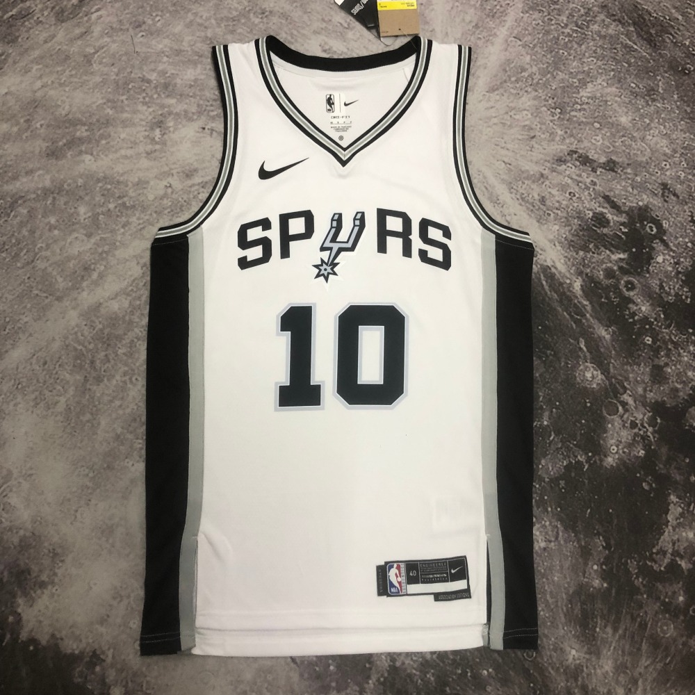 23 Season San Antonio Spurs White No. 10 Sochan