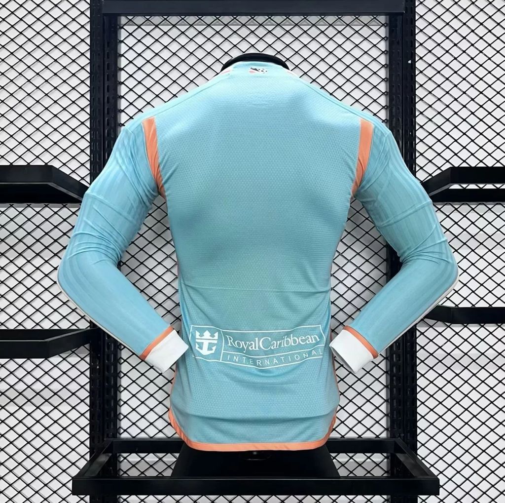 player 2024-25 Inter Miami Third Away Long Sleeves Football jersey