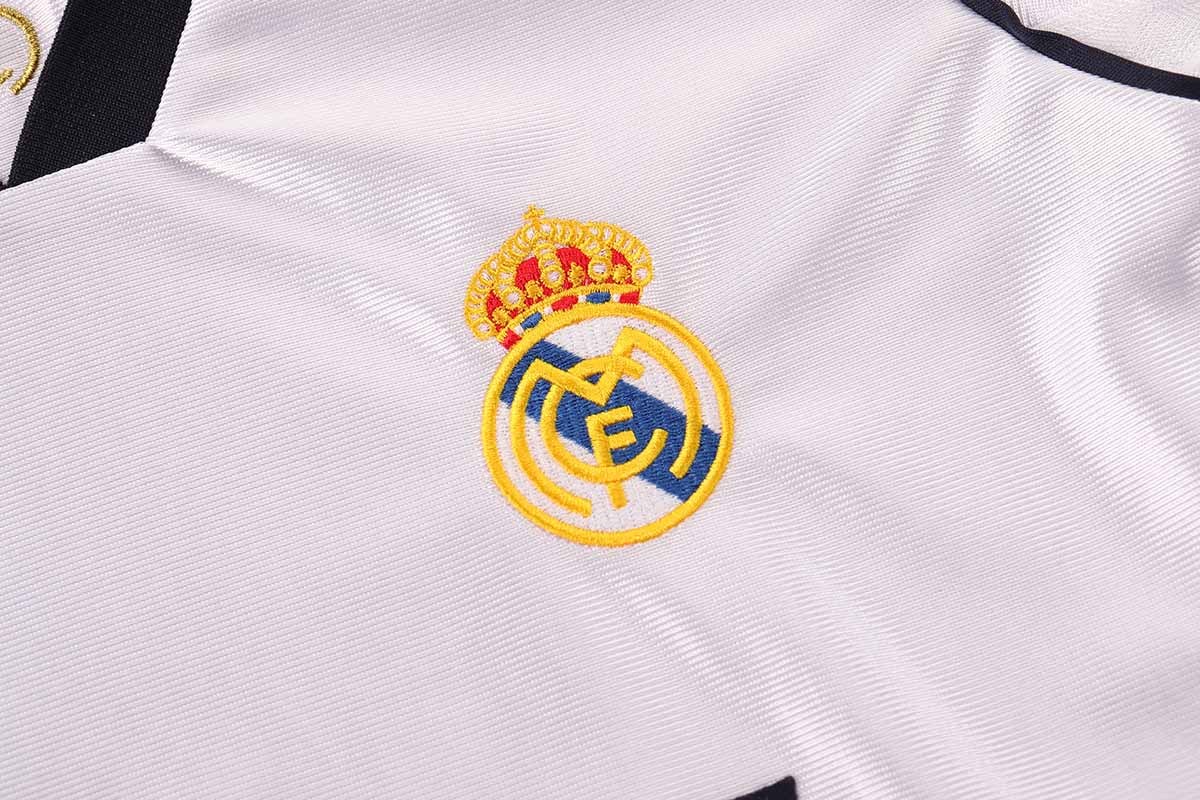 1998-00 Real Madrid Home Retro Kids Soccer Jersey
