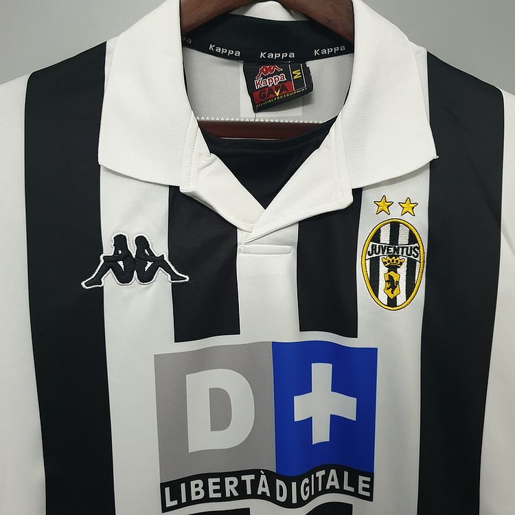 Retro 1999-00 Juventus ZIDANE DEL PIERO CONTE INZAGHI Football jersey retro