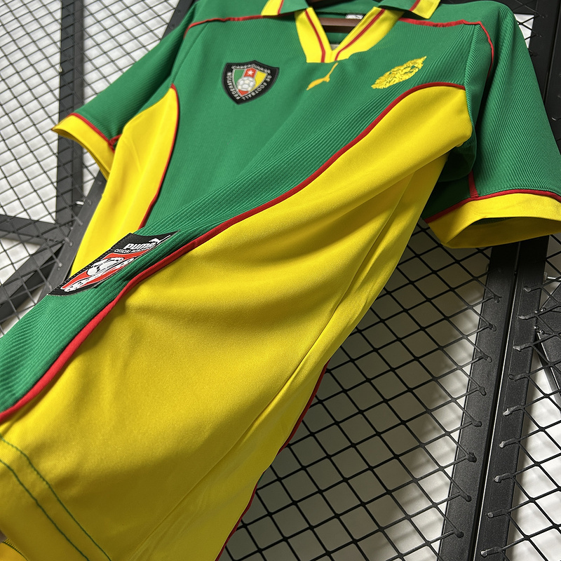 Retro 1998 Cameroon Home Retro Football jersey
