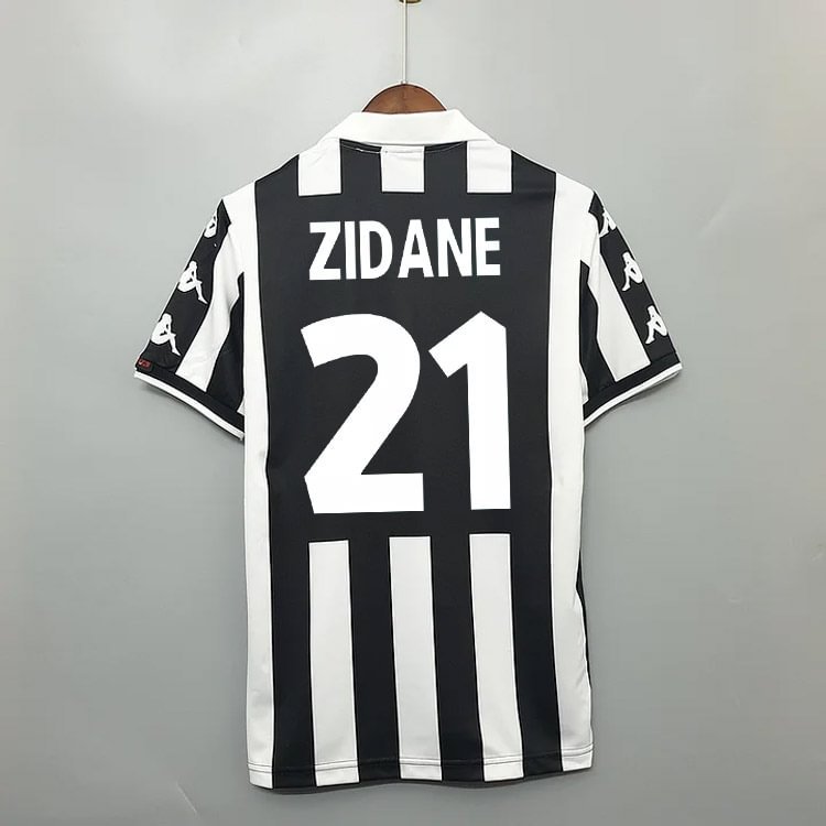 Retro 1999-00 Juventus ZIDANE DEL PIERO CONTE INZAGHI Football jersey retro
