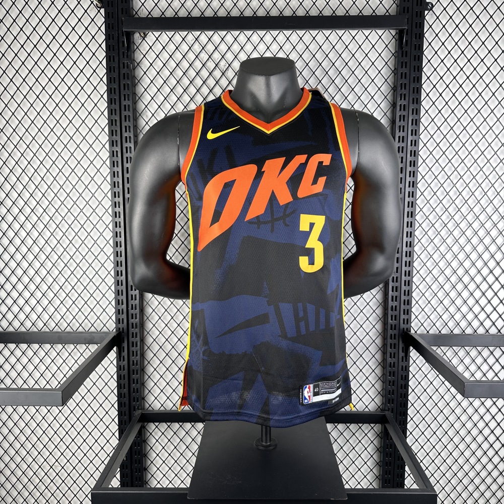 24 Season Oklahoma City Thunder City Edition 3 GIDDEY