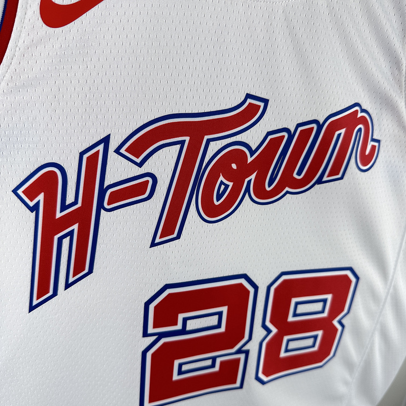 2024 NBA Houston Rockets 28 SENGUN Basketball Jersey