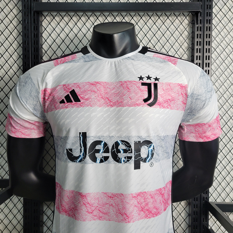 2023-24 Players Juventus away  CHIESA VLAHOVIC POGBA KOSTIC Football jersey