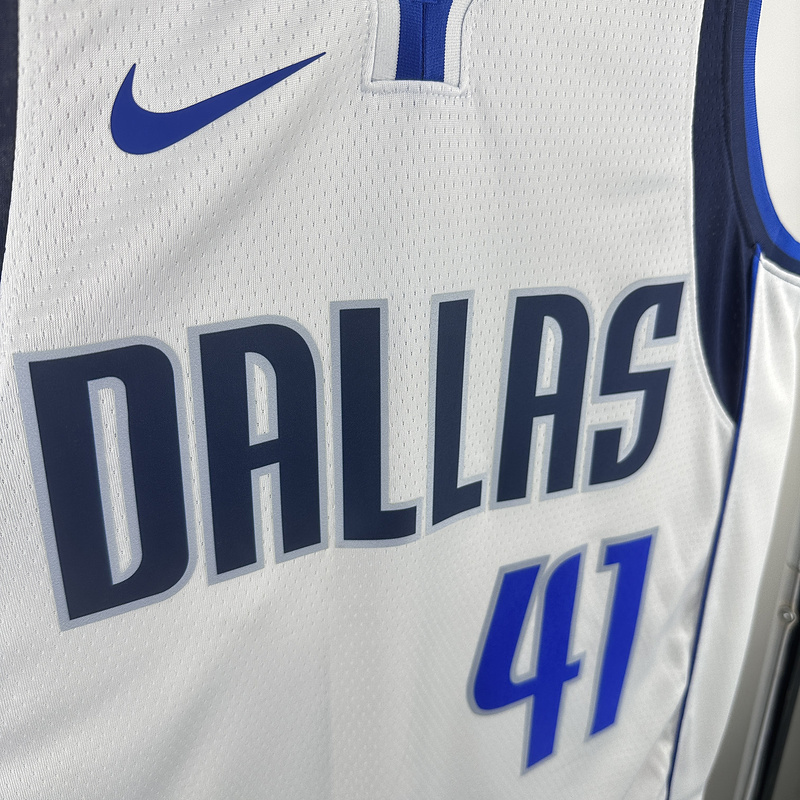 2023 NBA Dallas Mavericks 41 NOWITZKI Basketball Jersey