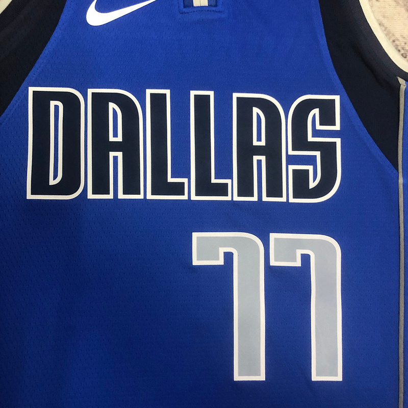 2023 NBA Dallas Mavericks 77 DONCIC Basketball Jersey