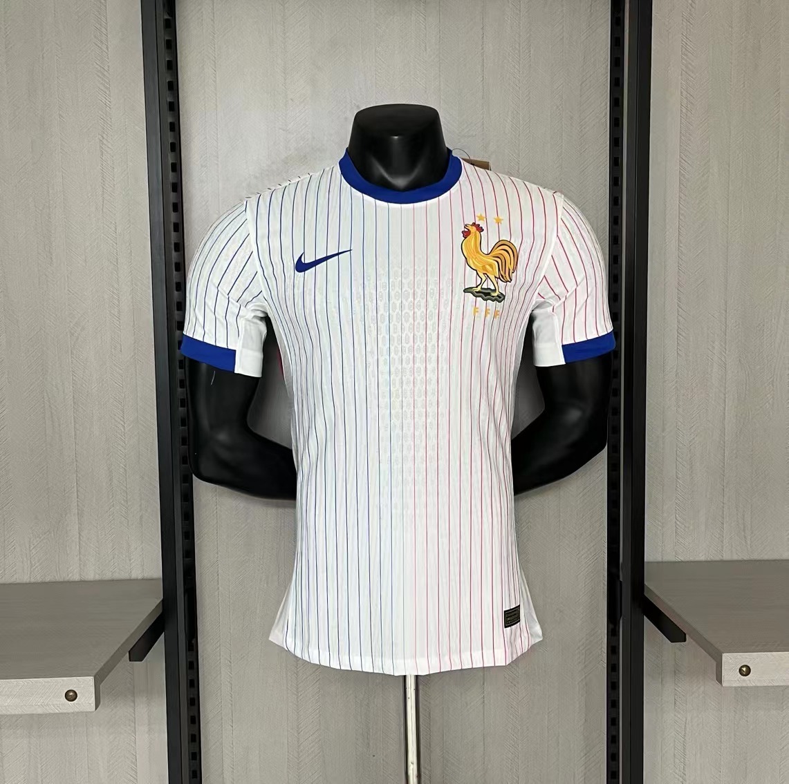 Player Edition 2024-25 France away CAMAVINGA  GRIEZMANN GIROUD MBAPPE DEMBELE T. HERNANDEZ Football jersey