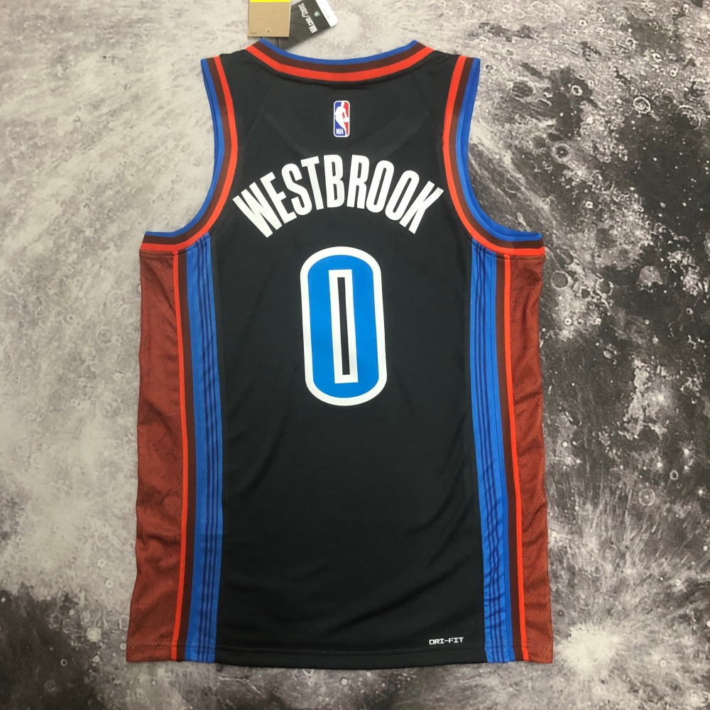 23 Season Oklahoma City Thunder City Edition 0 Westbrook