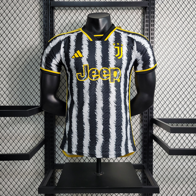 2023-24 Players Juventus Home CHIESA VLAHOVIC POGBA KOSTIC Football jersey