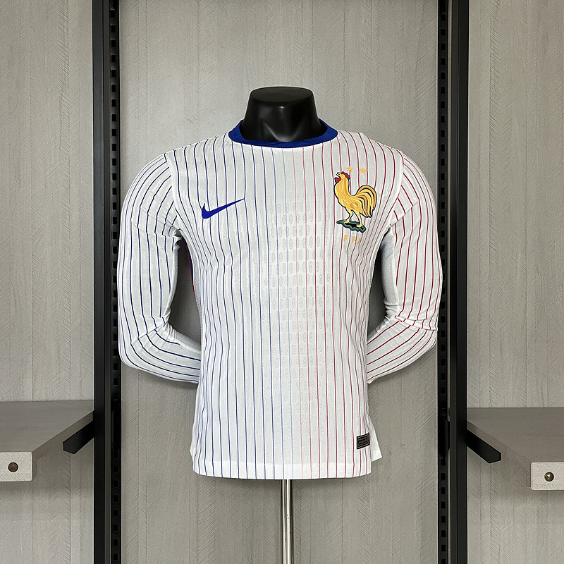 2024-25 France Player Long Sleeve Football jersey