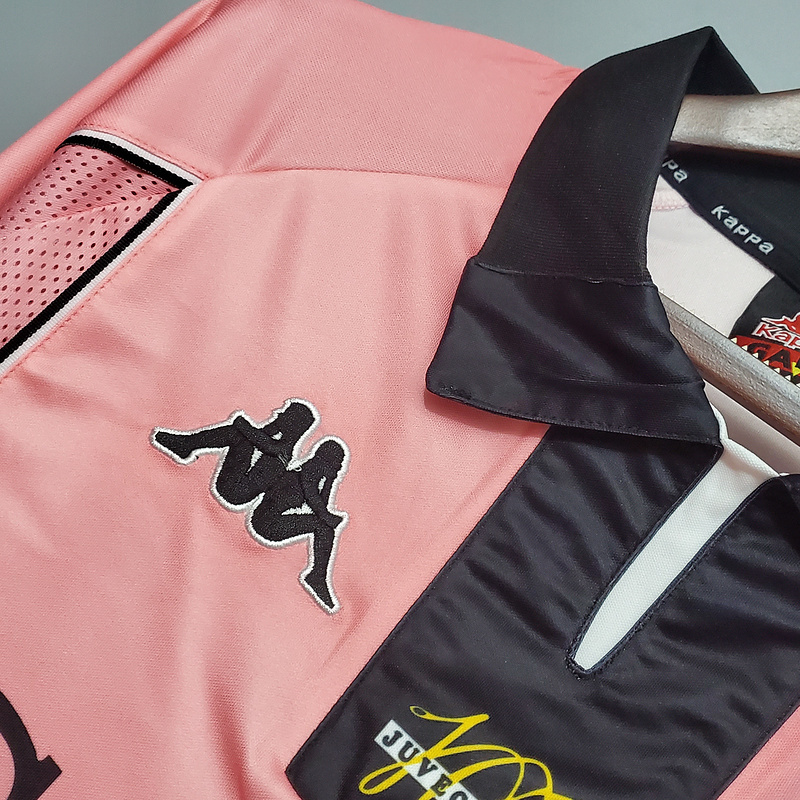 Retro 1997-98 Juventus Long sleeve away ZIDANE DEL PIERO CONTE INZAGHI  Football jersey retro