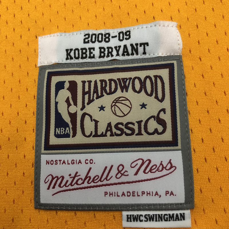 2008-09 NBA Lakers 24 BRYANT Basketball Jersey