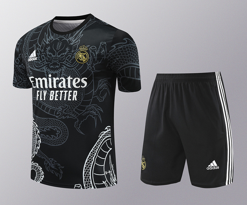 2024-25 Real Madrid Short Sleeve Training Wear