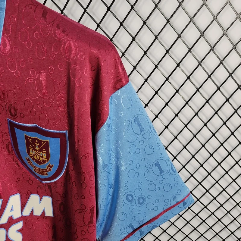 Retro 1995-97 West Ham home Football jersey retro