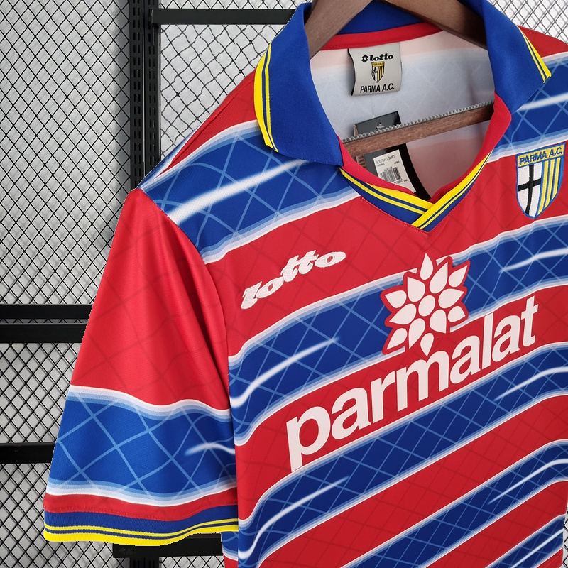 retro 1998-99 Parma Away retro football jersey