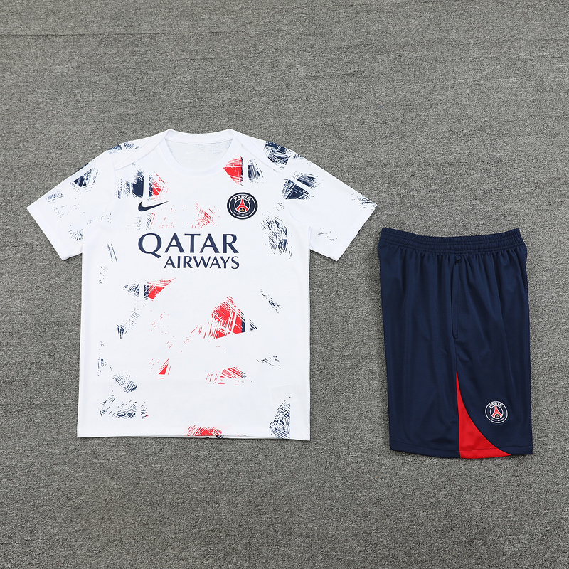 2024-25 PSG short-sleeved training clothes