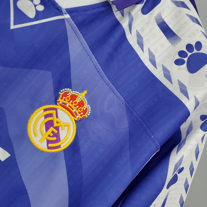Retro 96-97 Real Madrid away   Football jersey retro