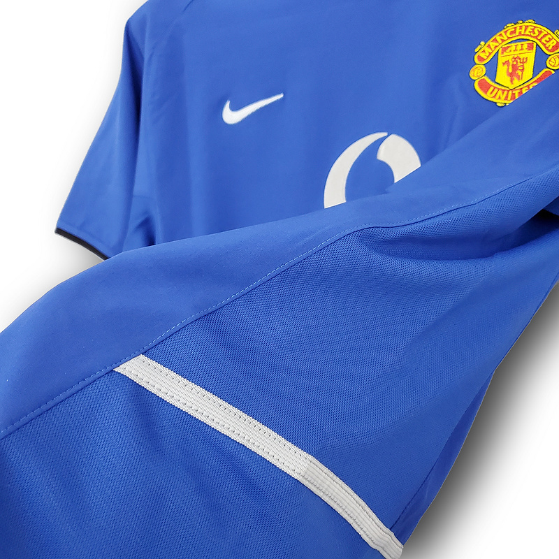 Retro Manchester United 2002-04 away BECKHAM v.NISTELROOY GIGGS KEANE Football jersey retro