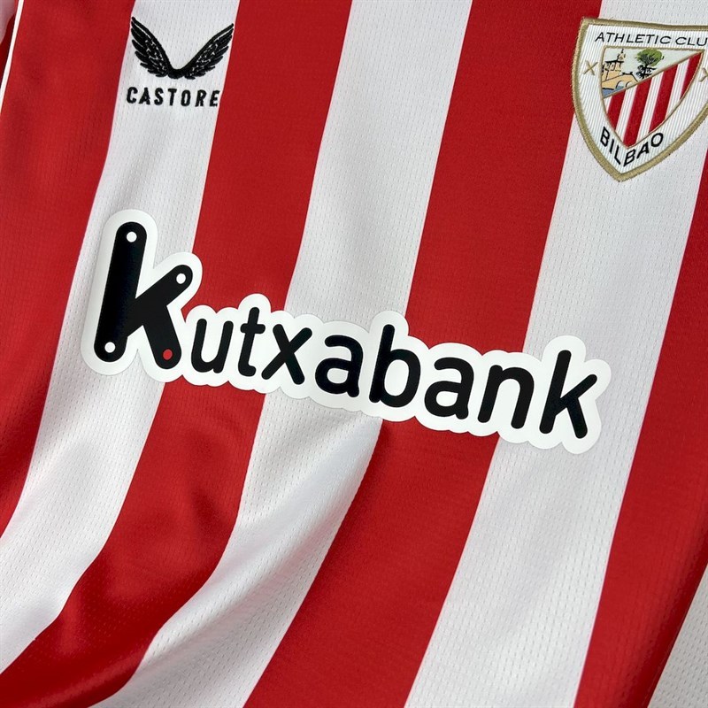 2025-26 Athletic Bilbao home stadium Football jersey