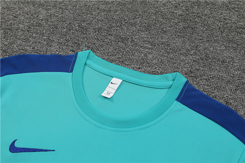 23-24 Barcelona short-sleeved training clothes