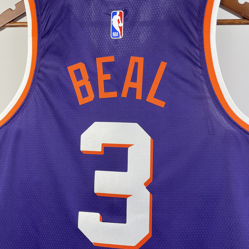 2024 NBA Phoenix Suns 3 BEAL Basketball Jersey