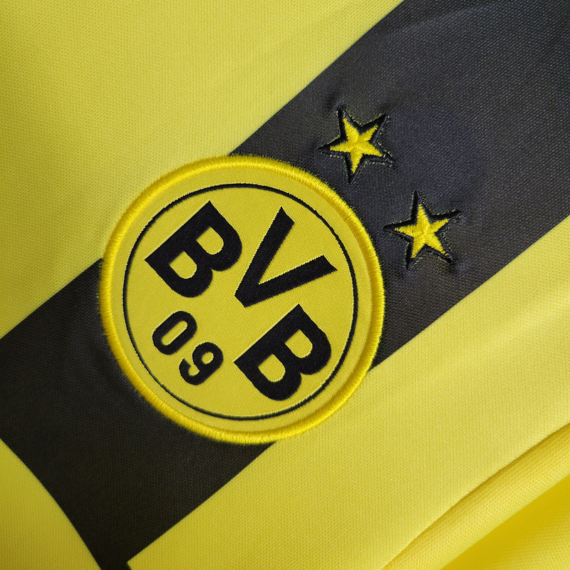 Retro 12-13 Dortmund Home   Football jersey retro