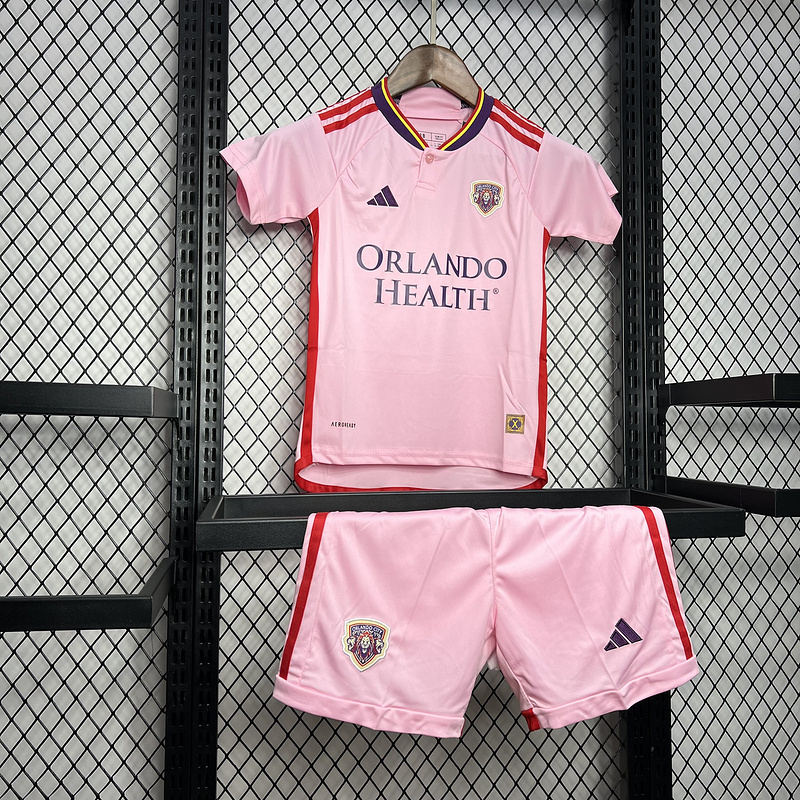 2024-25 Orlando City Away KIDS Soccer Jersey
