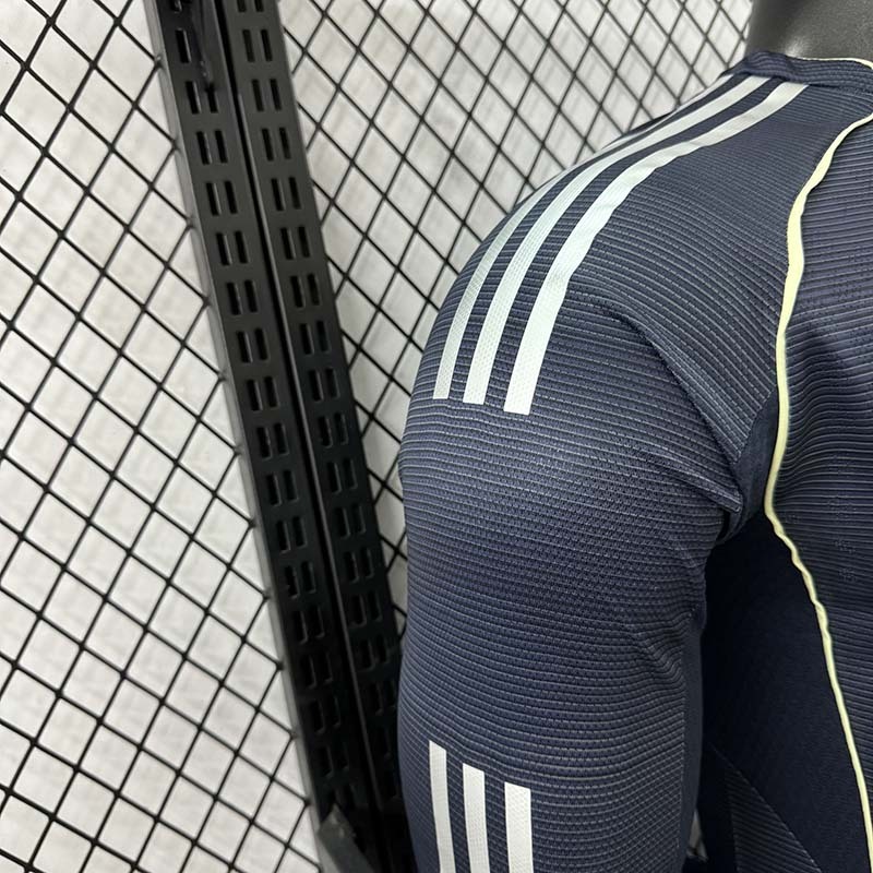 Player 2025-26 Real Madrid Away Long sleeves Football jersey