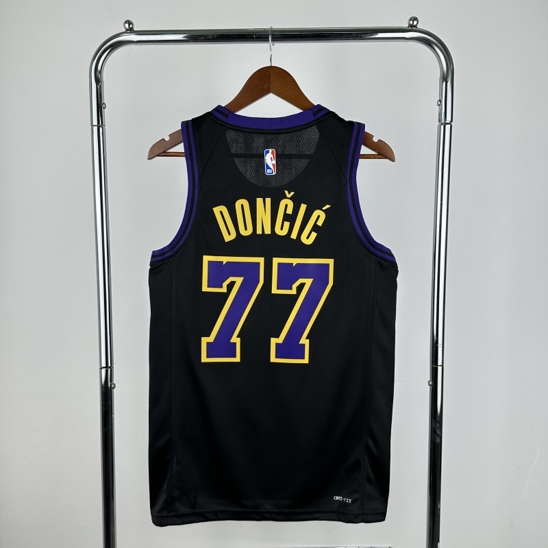 2026 NBA Lakers 77 DONCIC Basketball Jersey
