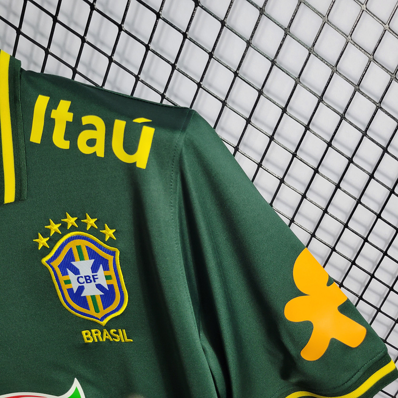 Retro 2014 Brazil Away Retro football jersey