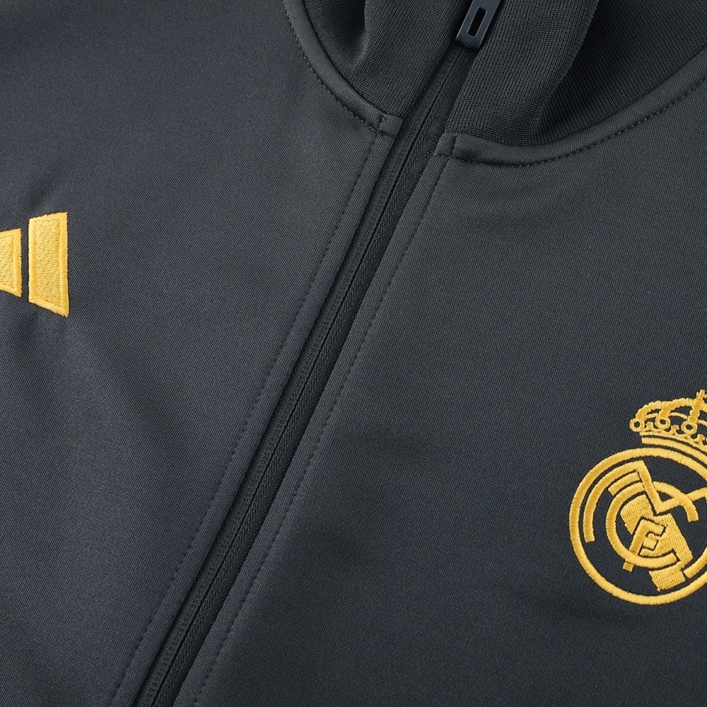 23-24 Real Madrid 05 dark gray jacket suit-
