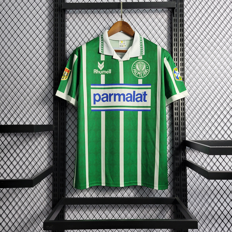 Retro 93-94 Palmeiras home   Football jersey retro